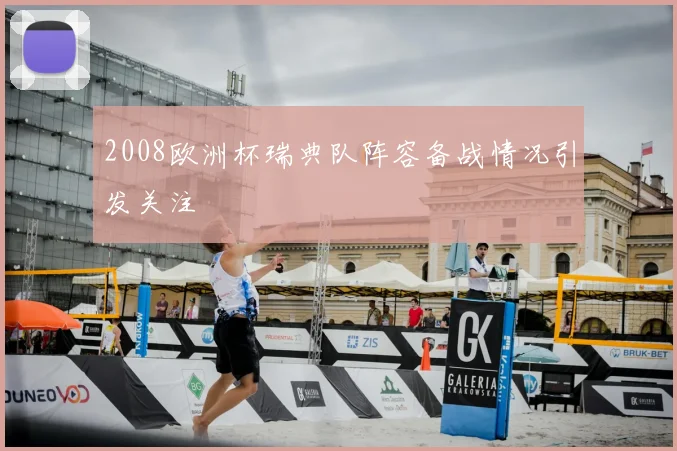 2008欧洲杯瑞典队阵容备战情况引发关注